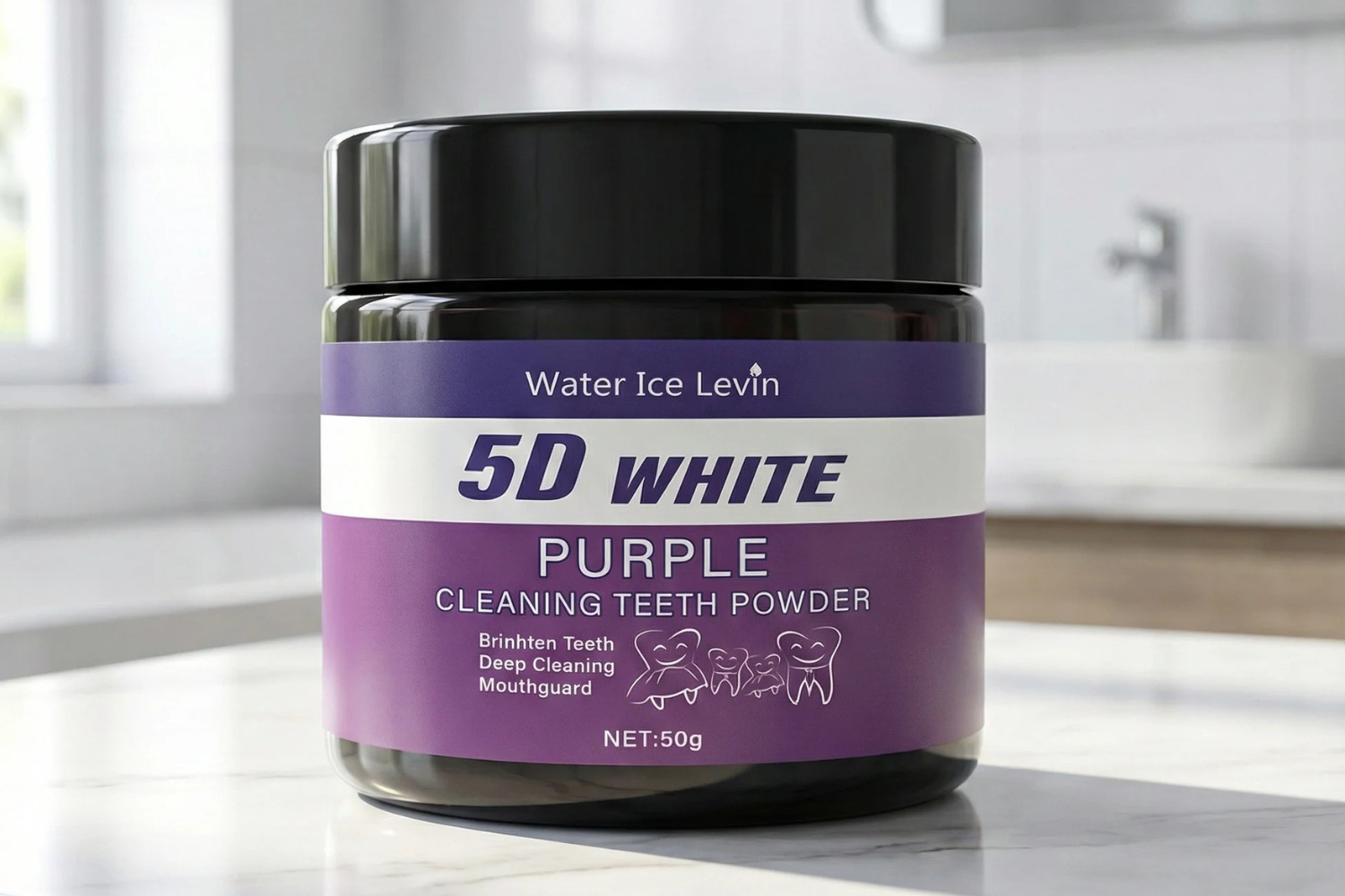 5D Purple Whitening Powder