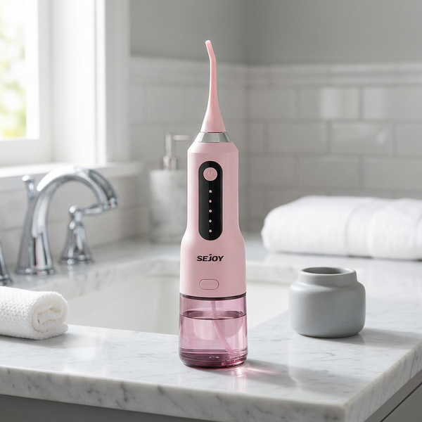 Sejoy Crest Pink Water Flosser