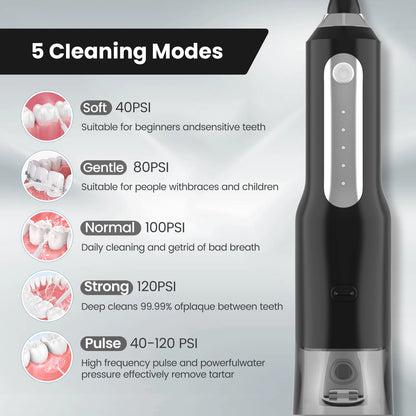 Sejoy Noir Black Water Flosser