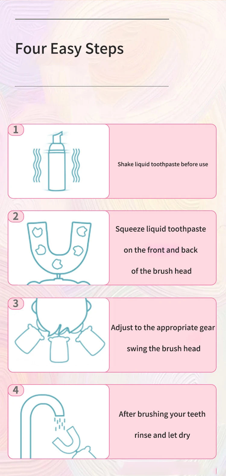360° Toothbrush Head