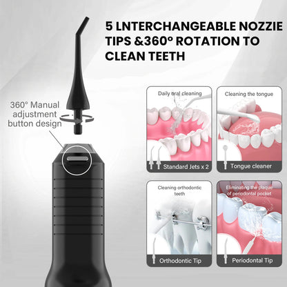 Sejoy Noir Black Water Flosser