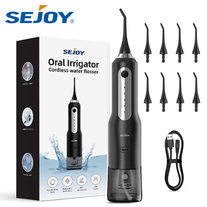 Sejoy Noir Black Water Flosser
