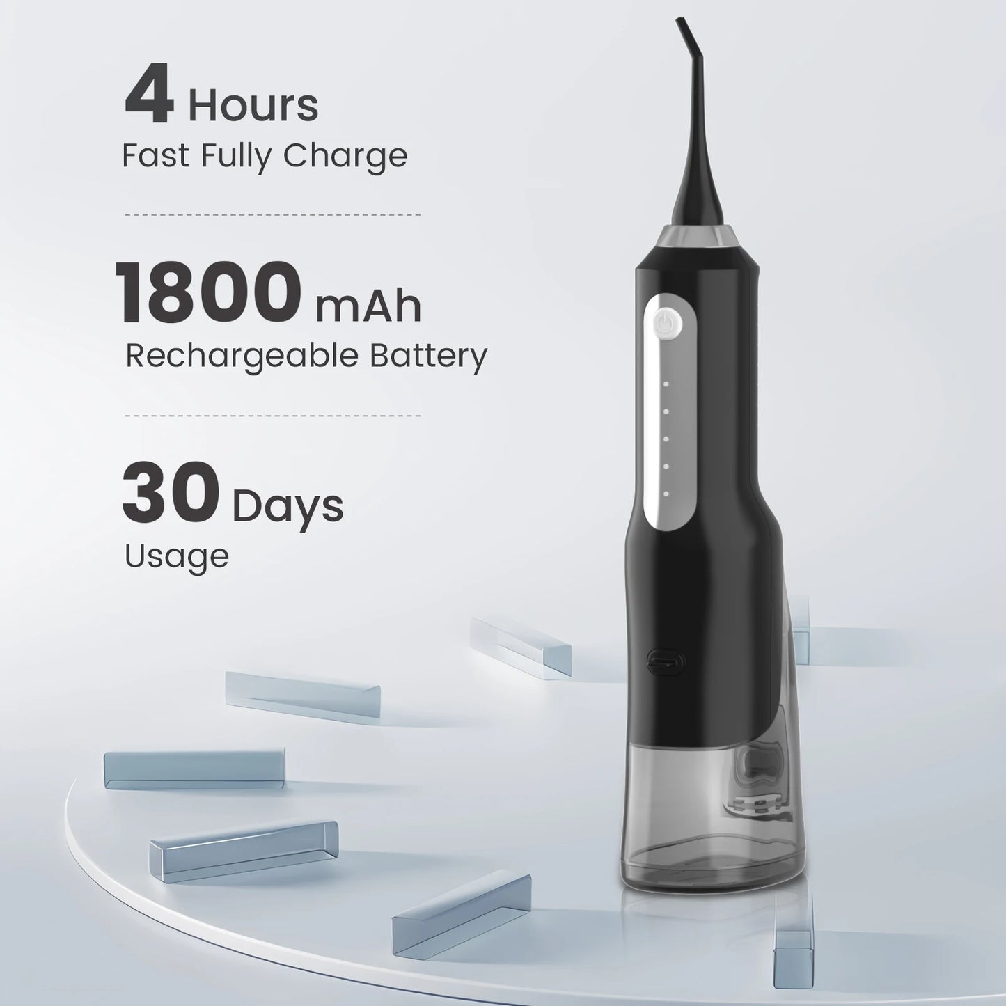 Sejoy Noir Black Water Flosser