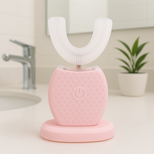 360° Toothbrush Crest Pink