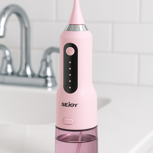 Sejoy Crest Pink Water Flosser